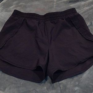 Black girls sport shorts
